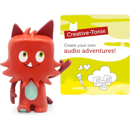 Tonies Monster Creative Audio Character Figurine front view showing red monster design
