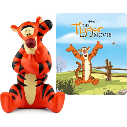 Tonies Tigger Audio Toy Figurine front view showing hand painted orange details.