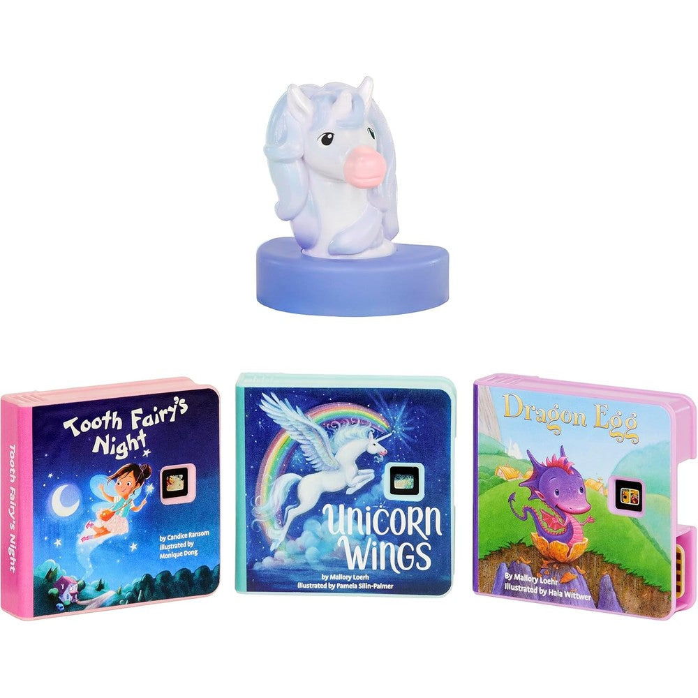 Little Tikes Story Dream Machine Magical Creatures packaging showing projector expansion set