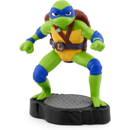 Tonies Leonardo Teenage Mutant Ninja Turtles audio toy figurine front view for screen free listening.