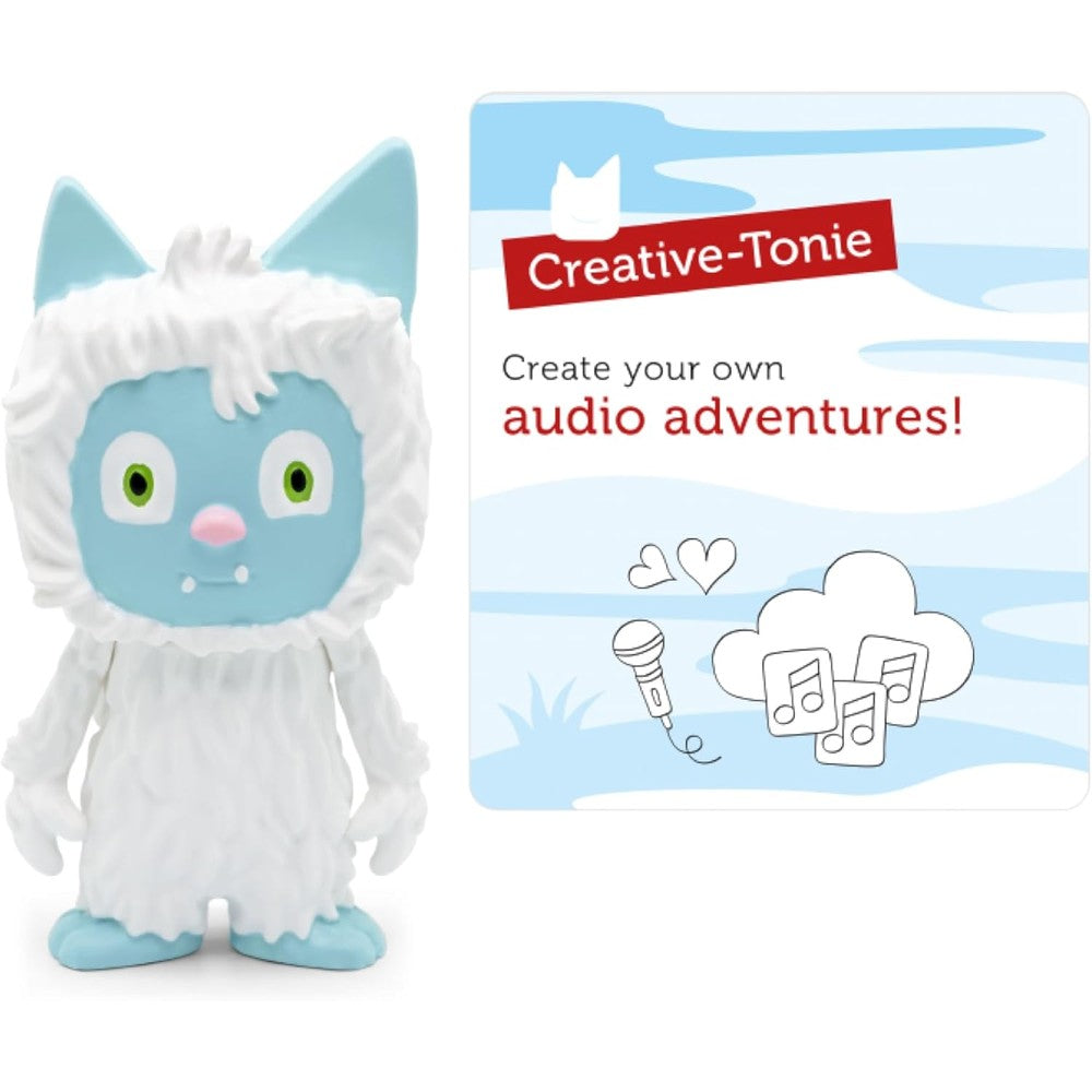 Tonies Yeti Creative Audio Character front view interactive storytelling toy