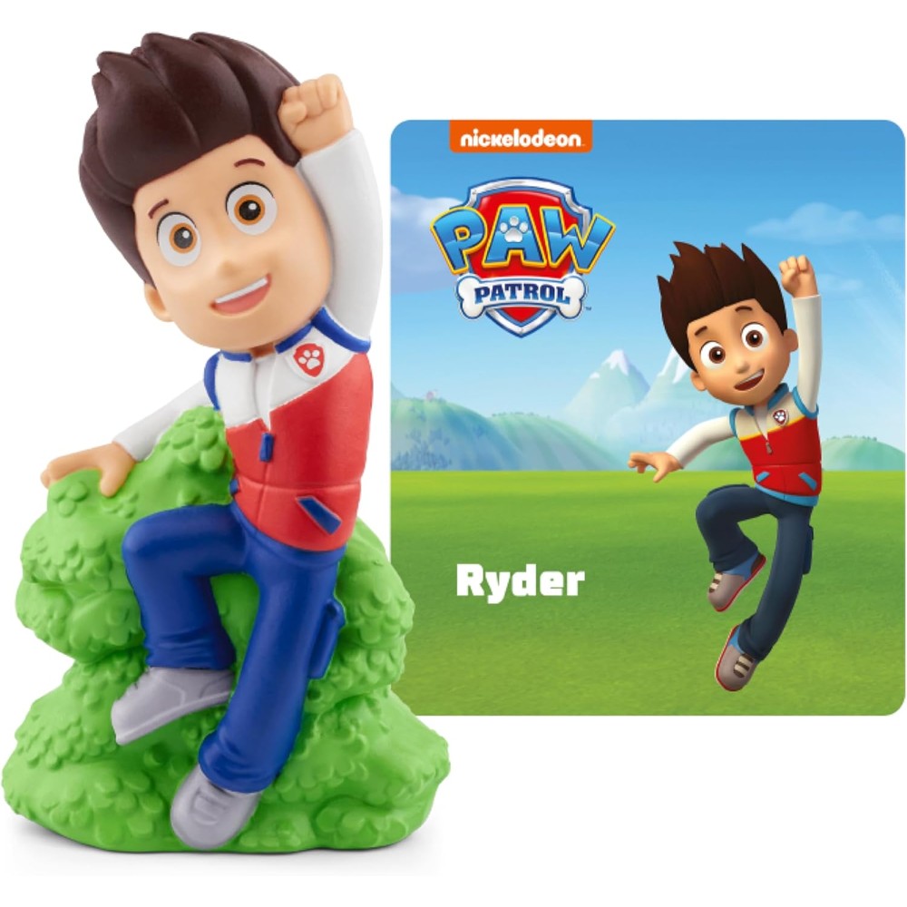 Tonies Ryder Audio Toy Figurine from PAW Patrol front view showing hand-painted details