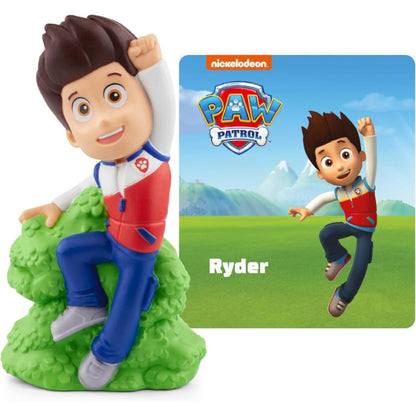 Tonies Ryder Audio Toy Figurine from PAW Patrol front view showing hand-painted details