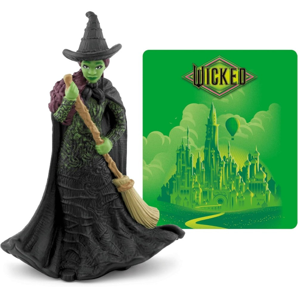 Tonies Elphaba Audio Toy Figurine front view showcasing the detailed character design.