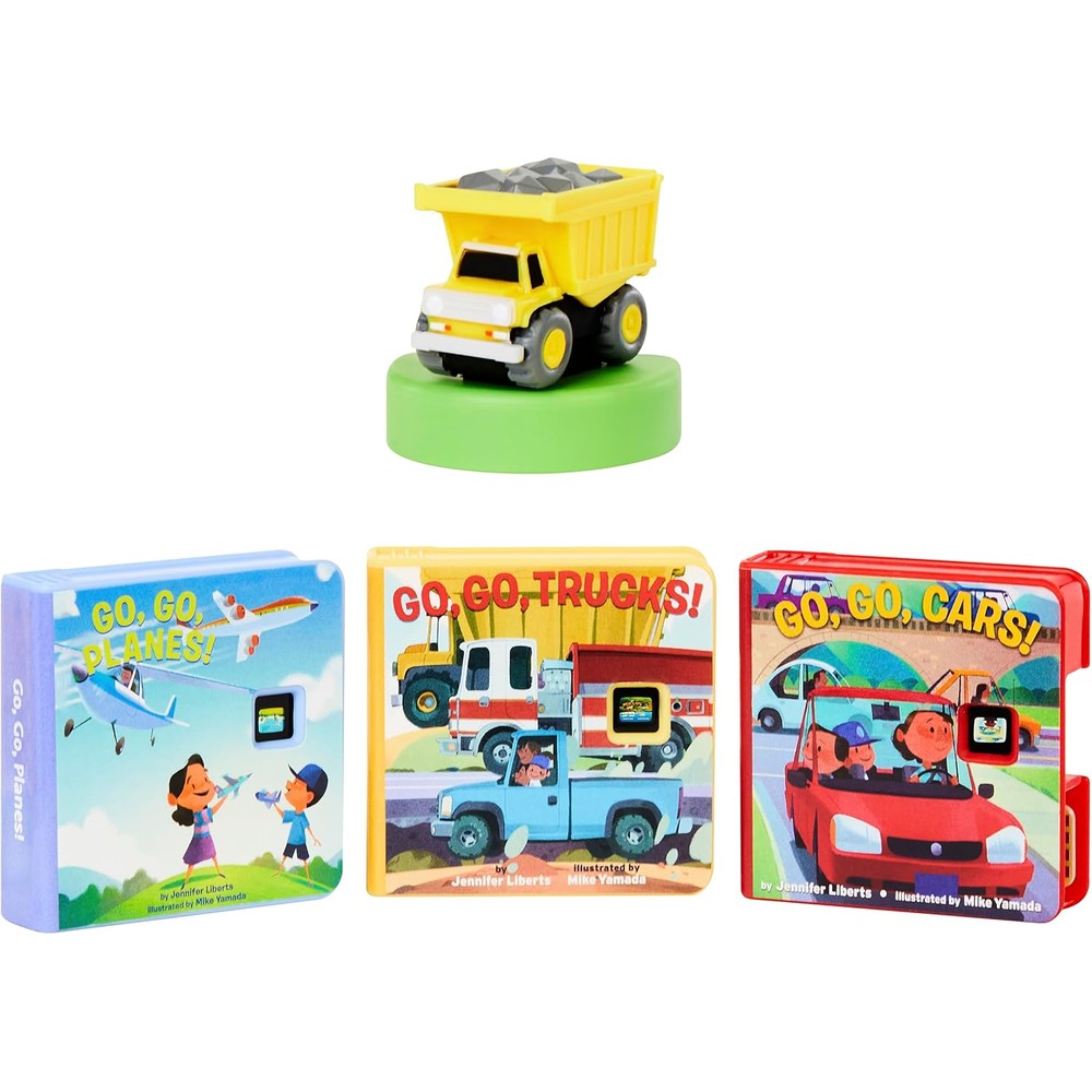 Little Tikes Story Dream Machine Go Go Vehicles story collection package front view.