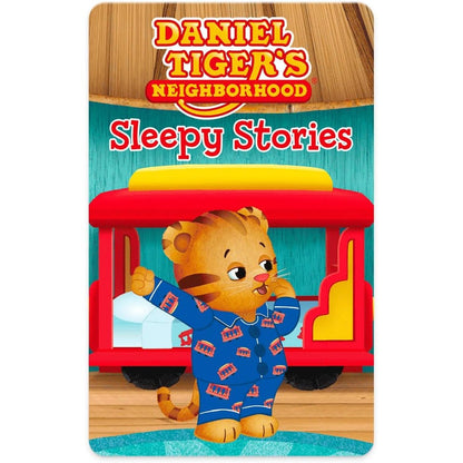 Yoto Daniel Tiger's Neighborhood Sleepy Stories audio card front view showing character artwork.