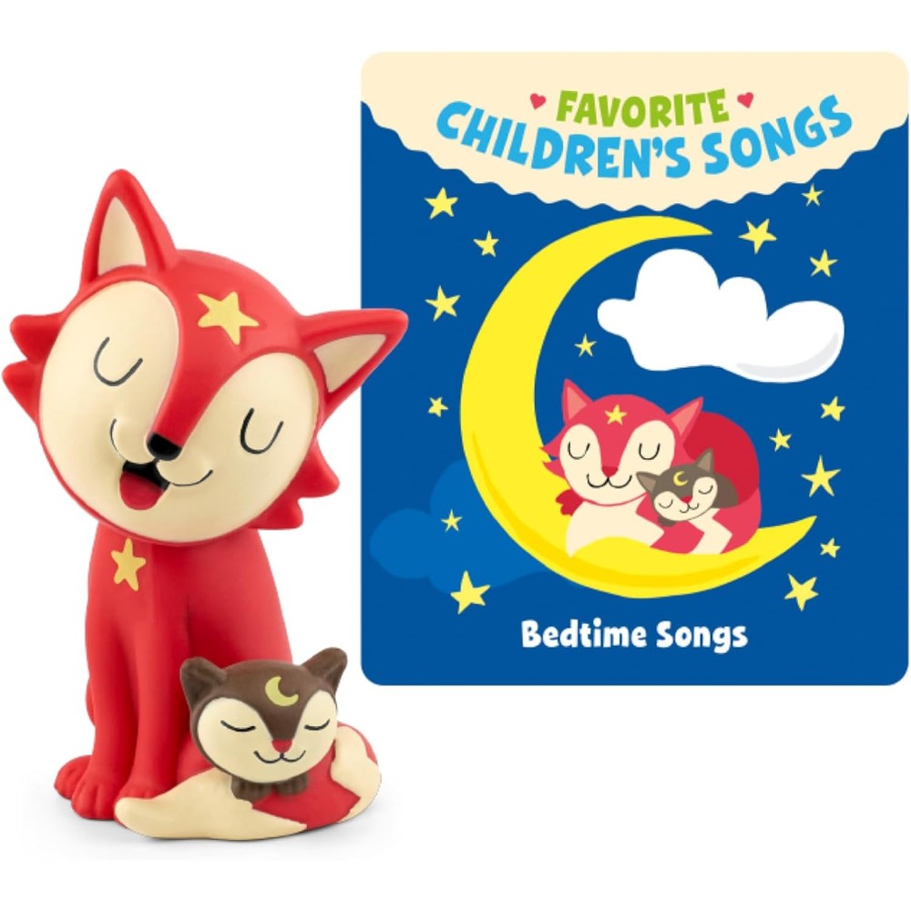 Tonies Bedtime Songs Audio Play Character front view of hand painted red fox figurine