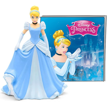Tonies Disney Cinderella audio toy figurine front view showing blue ballgown dress