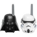 eKids Star Wars walkie talkies front view showing Darth Vader and Stormtrooper character designs