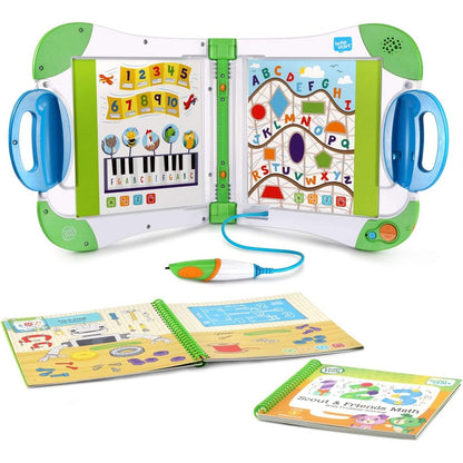 LeapFrog LeapStart Preschool Success green interactive learning system front view closed console