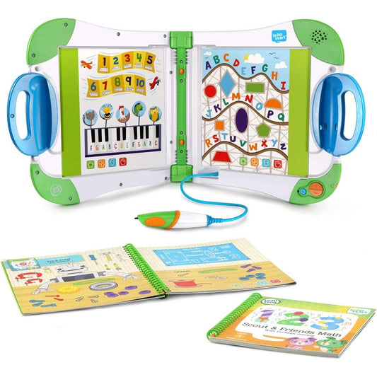 LeapFrog LeapStart Preschool Success green interactive learning system front view closed console