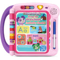 LeapFrog Violet and Friends Prep for Preschool Activity Book Pink front view showing interactive touch pages