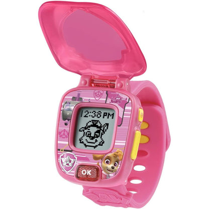 Vtech PAW Patrol Skye Learning Watch pink interactive gadget front view