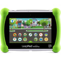 LeapFrog LeapPad Academy Kids Learning Tablet green front view displaying educational home screen