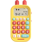 Alilo math games portable handheld educational toy front view showing buttons and digital display.