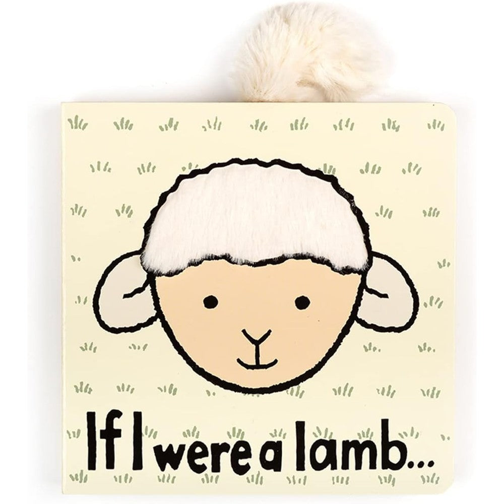 Jellycat If I Were A Lamb front cover book design