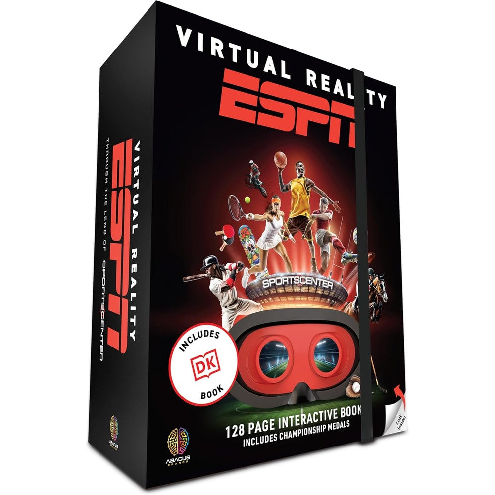 Abacus Brands Virtual Reality ESPN Gift Box front view packaging