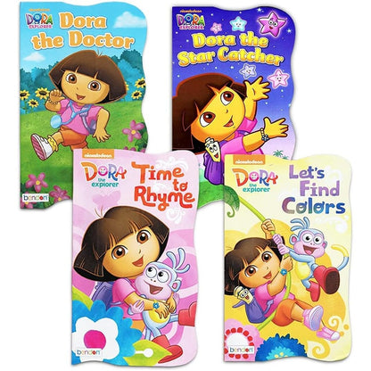Nickelodeon Dora The Explorer board books set of four front view