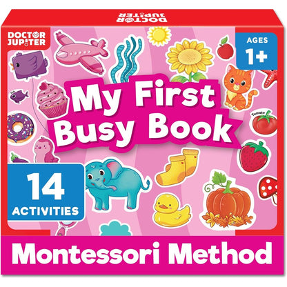 Doctor Jupiter My First Montessori Busy Book front cover