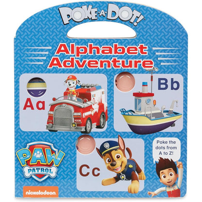 Melissa & Doug PAW Patrol Poke-A-Dot Alphabet Adventure board book front cover