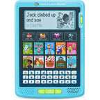 LeapFrog Touch and Learn eReader in Teal front view