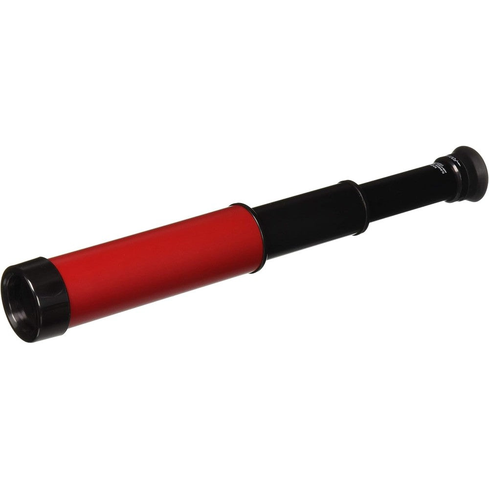 Schylling Spy Glass Telescope front view showing the extended red and black plastic body for children.
