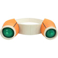C-ZOFEK Anime Telescope Prop Goggles Cosplay front view showing green and orange eyepieces
