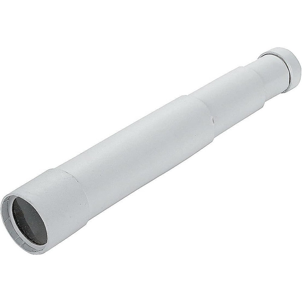 Fun Express DIY Paper Mache Telescopes front view of un-decorated white craft kit