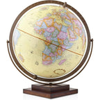Waypoint Geographic Revolution 12 inch desktop globe front view