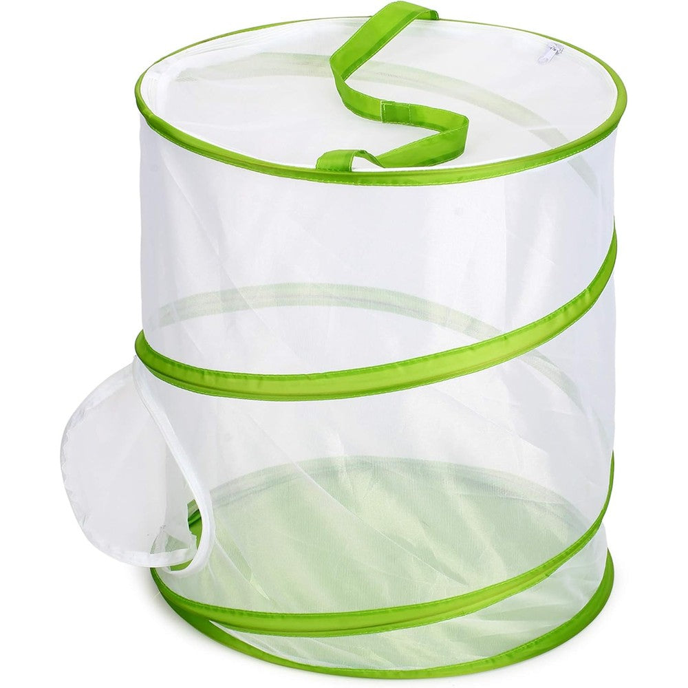 Restcloud insect and butterfly habitat cage front view mesh terrarium enclosure