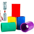 NANAOUS Tornado Bottle Connectors pack of five colorful vortex tubes front view