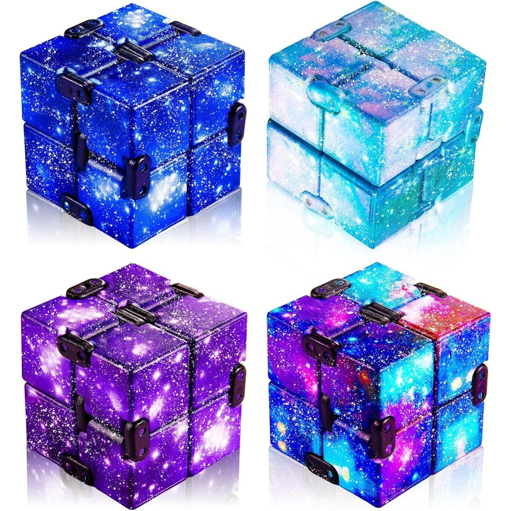 Skylety Infinity Cube starry sky sensory fidget toy package front view