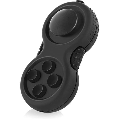 WTYCD original fidget toy game controller front view showcasing multi colored buttons and joystick