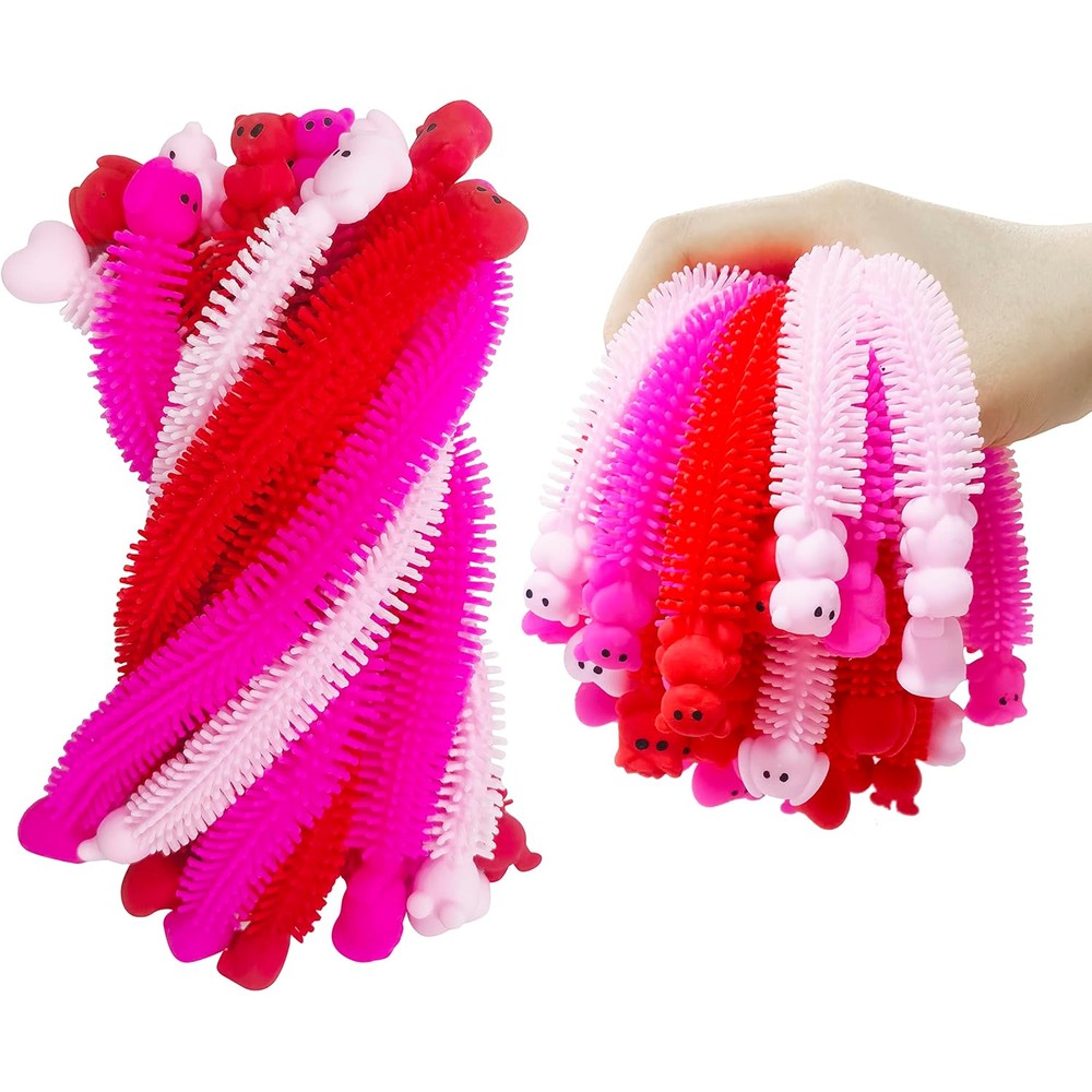 Holydeck Valentines Day stretchy strings sensory toys front view