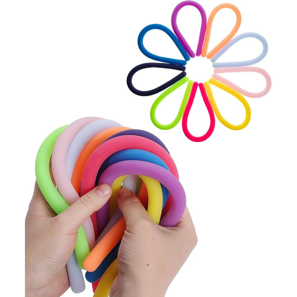 Mr. Pen Monkey Noodle Fidget Toy 9 Pack front view