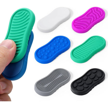 BUSOHA Silicone Magnetic Fidget Slider front view pack of six calming toys