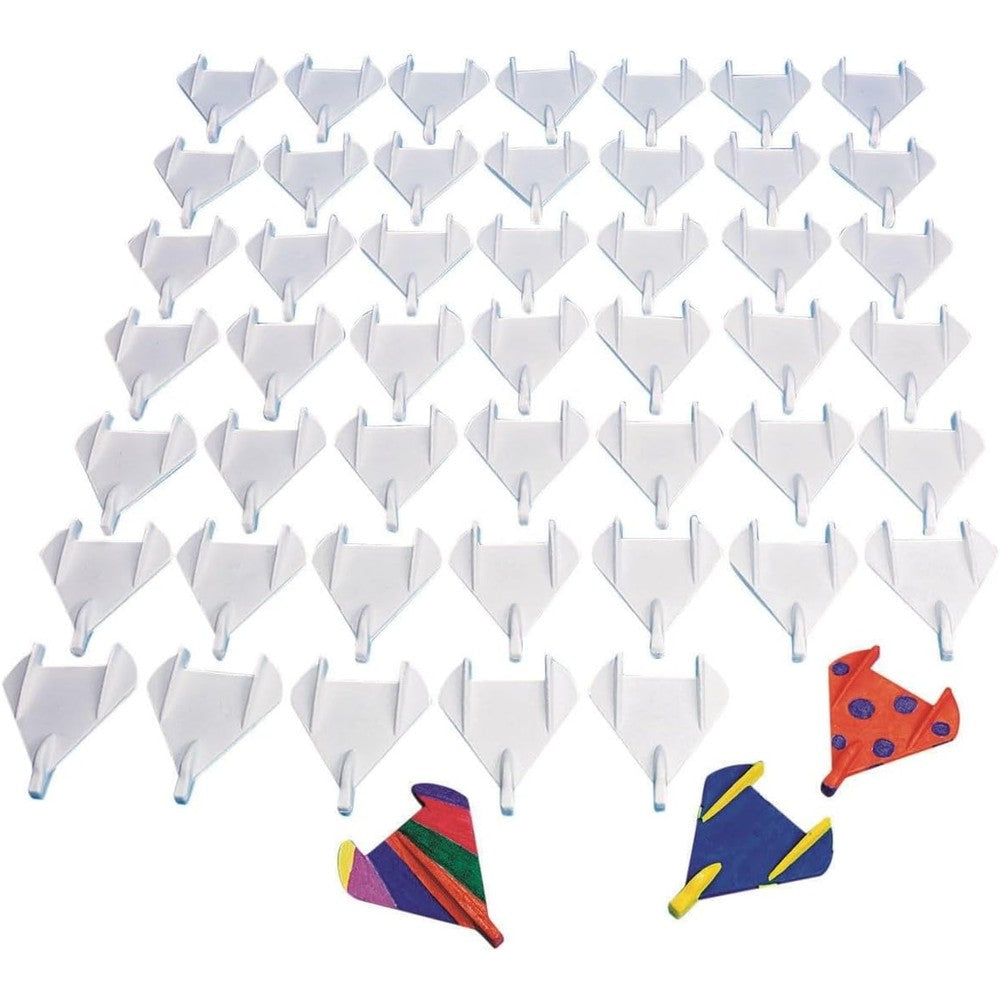 S&S Worldwide Zing Wing Gliders front view of craft foam airplanes