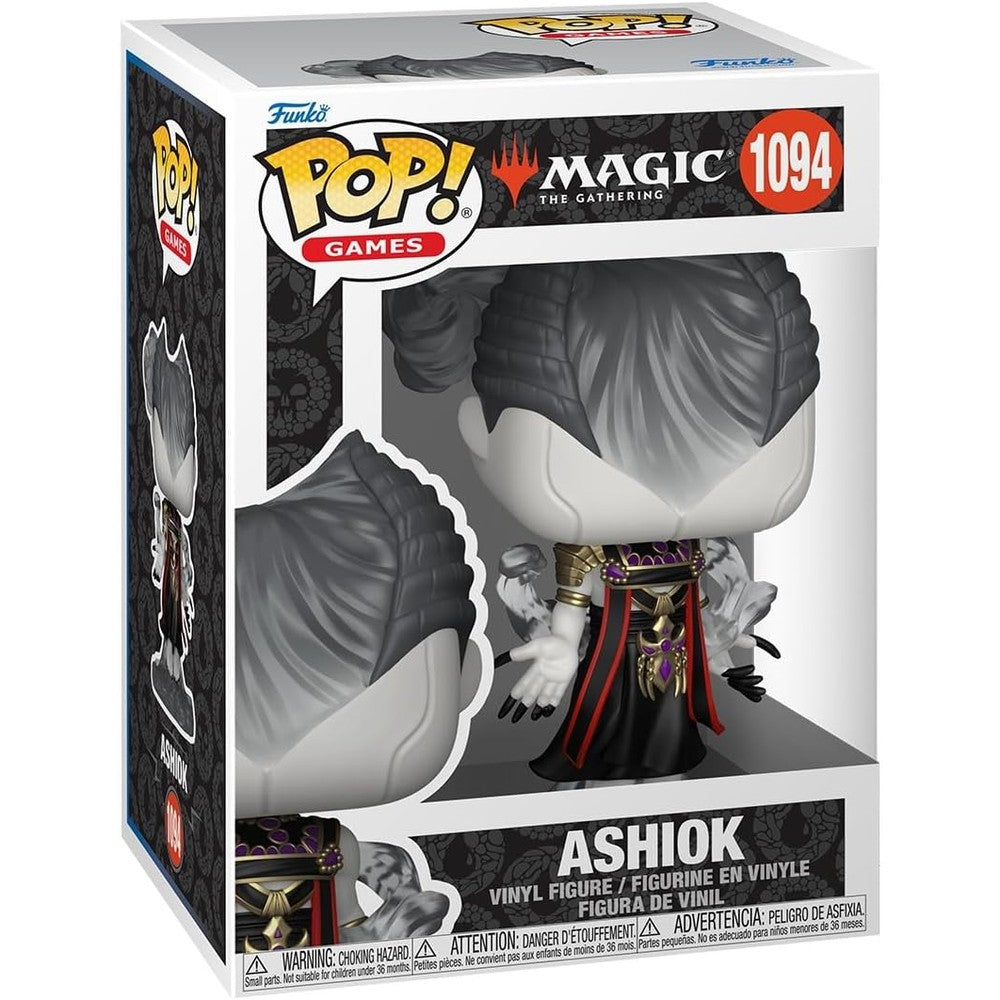 Funko Pop Magic The Gathering Ashiok vinyl figure front view showcase