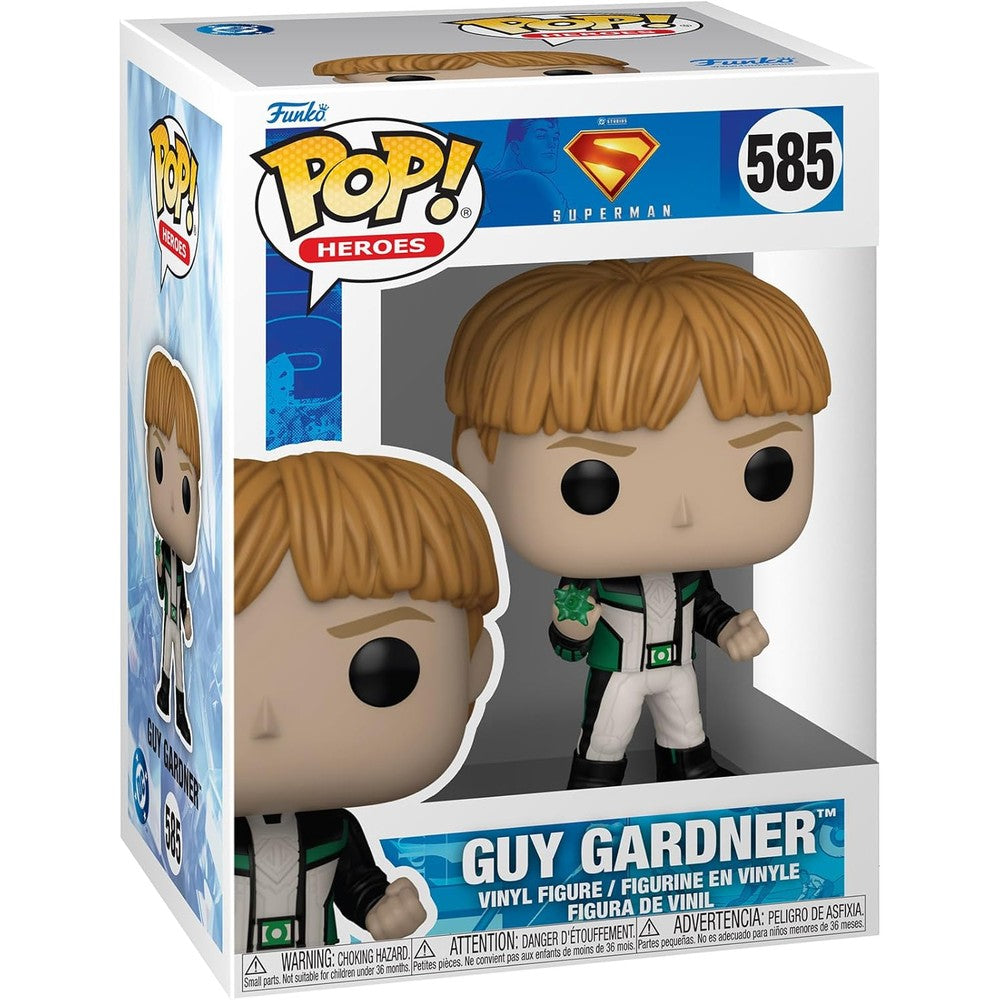 Funko POP Heroes Superman Guy Gardner vinyl figure front view package