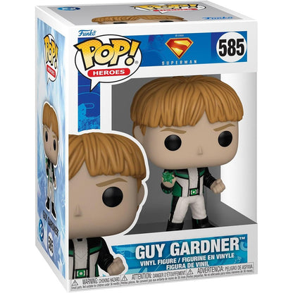 Funko POP Heroes Superman Guy Gardner vinyl figure front view package