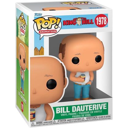 Funko Pop Animation King of the Hill Bill Dauterive collectible figure front view