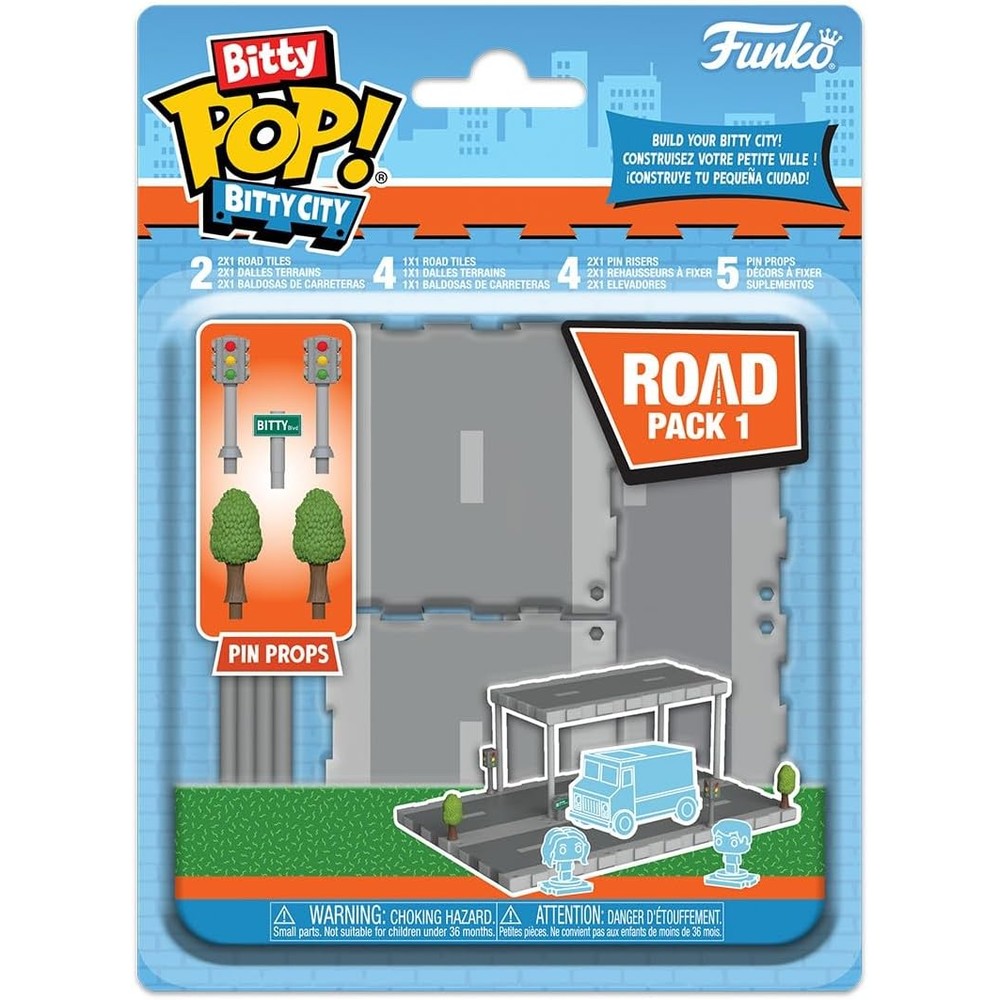 Funko Pop Bitty City Expansion Road Kit packaging front view