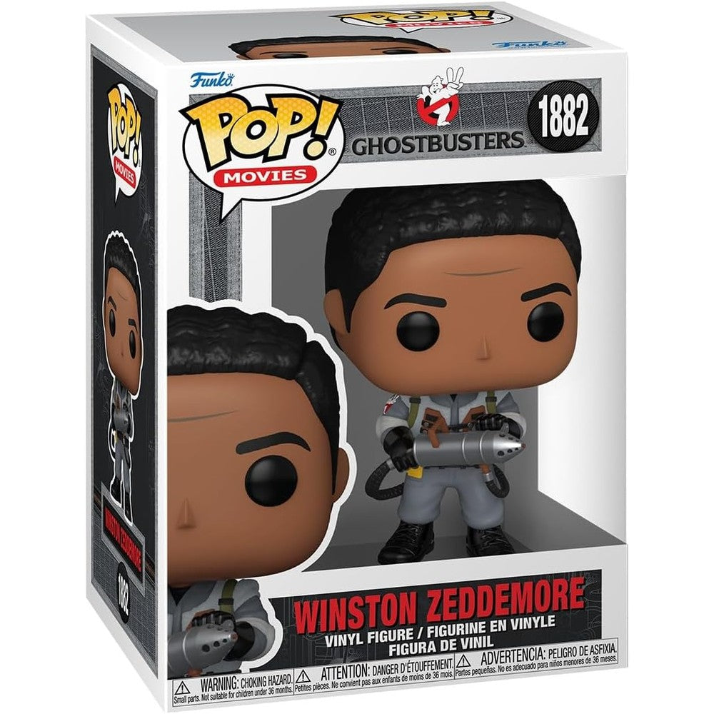 Funko Pop Ghostbusters II Winston Zeddemore vinyl figure front view package