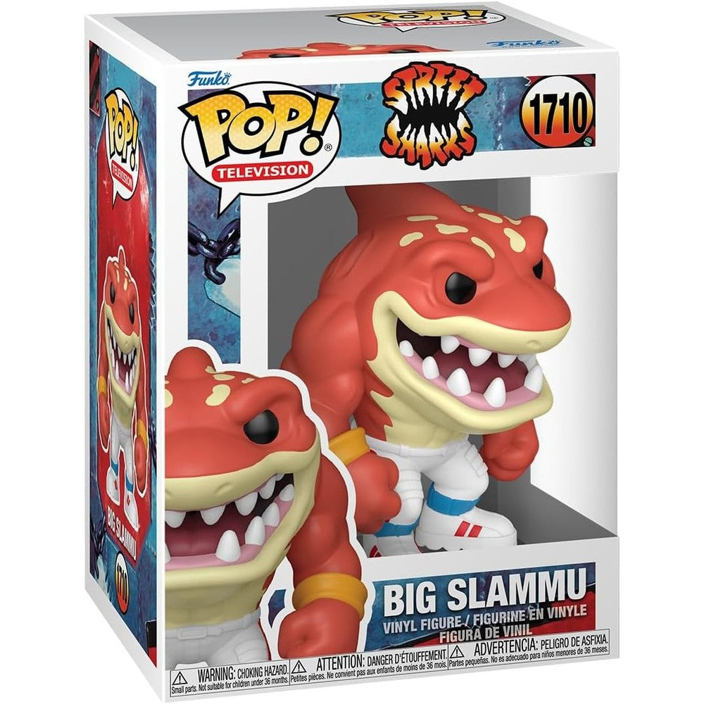 Funko Pop Television Street Sharks Big Slammu vinyl figure front view