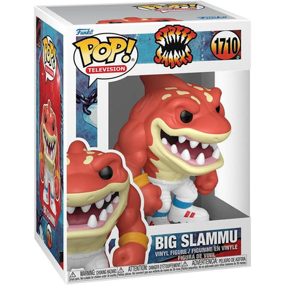 Funko Pop Television Street Sharks Big Slammu vinyl figure front view