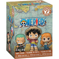 Funko One Piece Mystery Mini front view of the official blind box packaging.