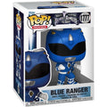 Funko Pop Movies Mighty Morphin Power Rangers Blue Ranger front view authentic collectible figure