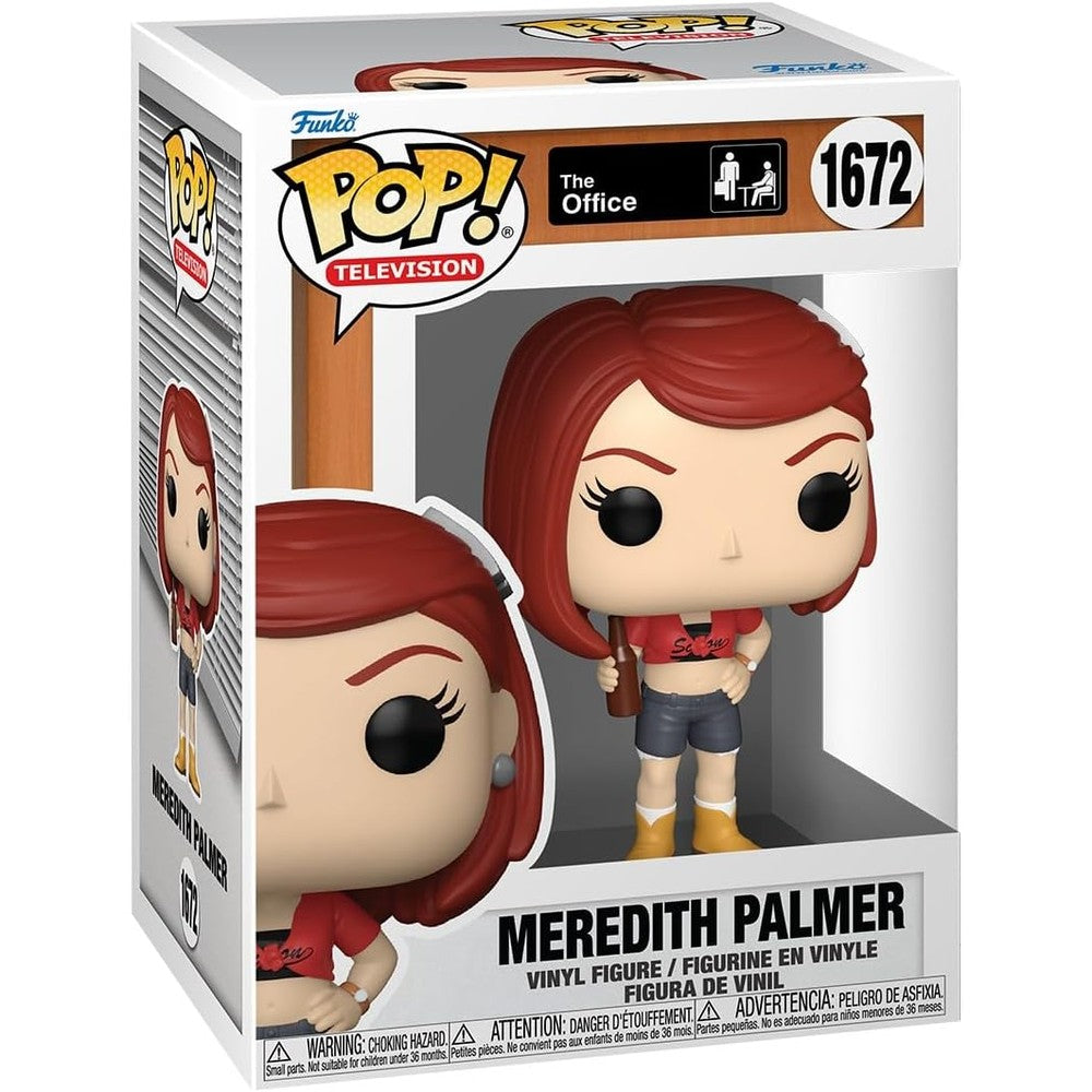 Funko Pop Television The Office Meredith Palmer front view collectible figure