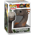 Funko Pop Jurassic World Rebirth Titanosaurus vinyl figure front view