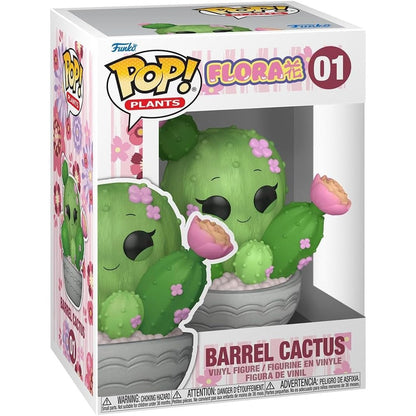 Funko Pop Plants Flora Barrel Cactus vinyl figure inside official window box packaging
